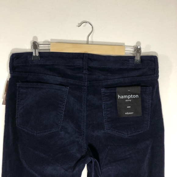 Arizona Black Velvet Jeans With Glitter Stripe on Sides Girls 18 Plus - Picture 5 of 10